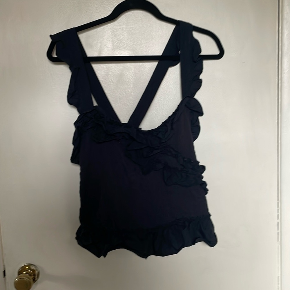Halter Top by Maeve by Anthropologie. XL. Black. Very nice condition.